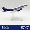 1/400 Scale Model Airplane Russia Airlines B747 Alloy Diecast Aircraft Aviation Plane Replica Collected Gift