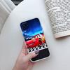 Cars Lightning McQueen Transparent Phone Case for Samsung Galaxy A04 A04S A14 A23 A34 A54 M23 M33 M52 M53