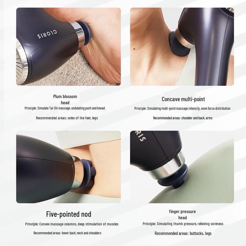 CLORIS Handheld Rechargeable Vibration Massager