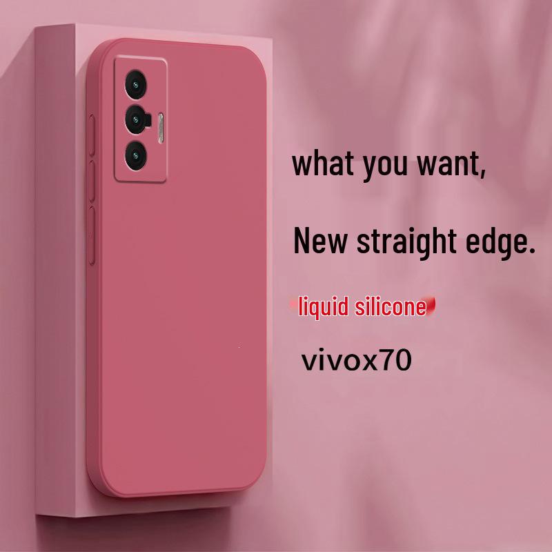 Vivo X70 V2133A Silicone Phone Case: New Protective Cover with Full Lens Protection