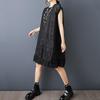 Short Sleeve Plus Size Black Lace Vintage New In Dresses for Women Casual Loose Midi Summer Dress
