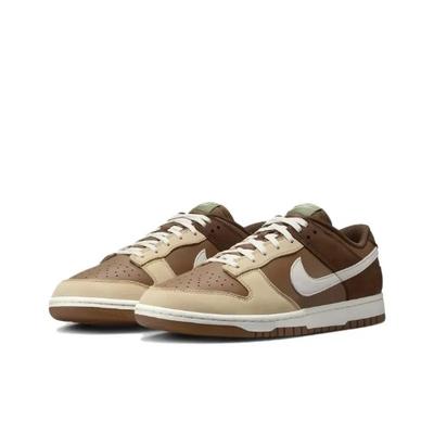 Tênis Unissex Dunk Low Light British Tan Cacao Wow Marrom HV1794-211
