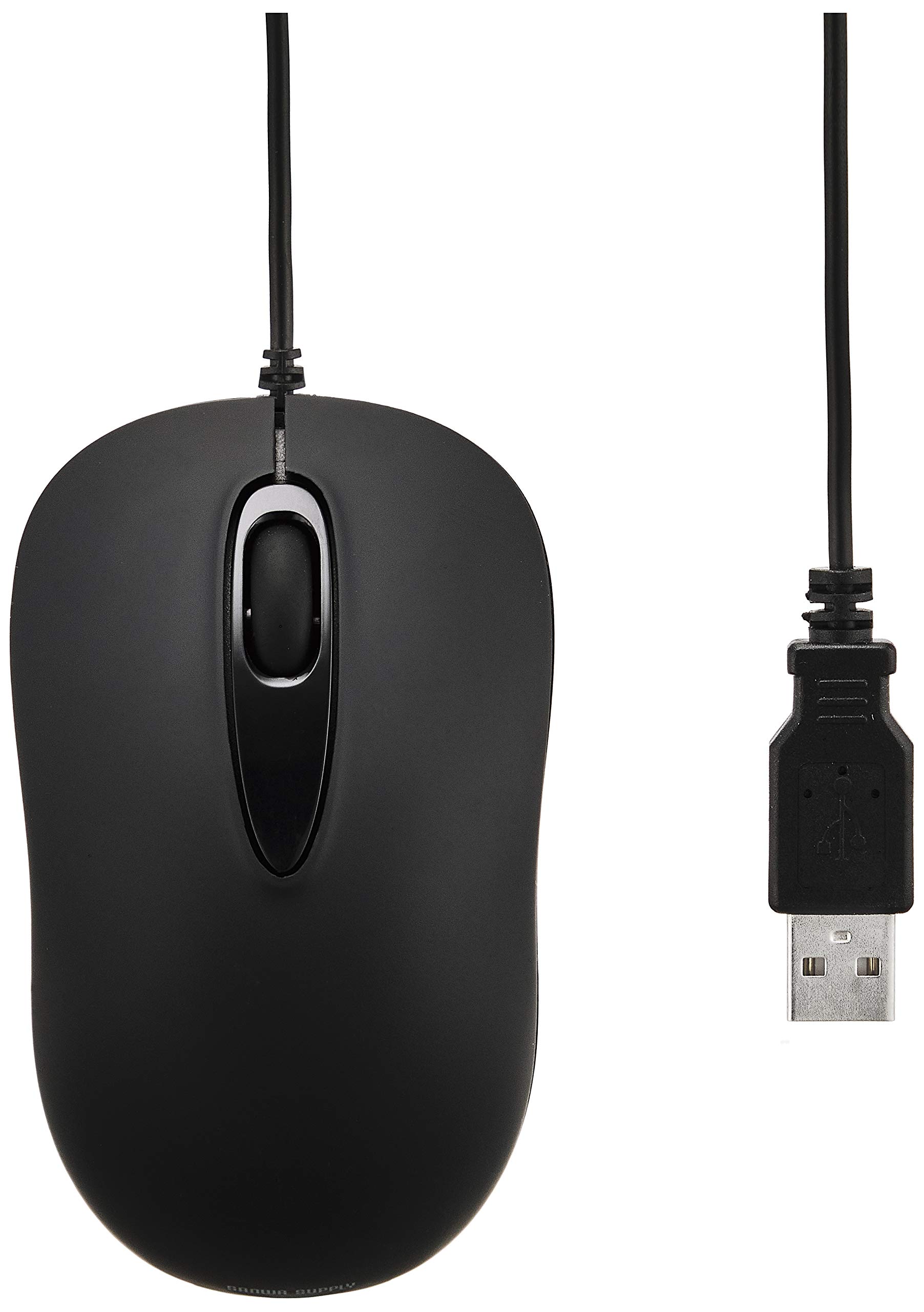 

Sanwa Supply Wired Laser Mouse 3 Buttons Medium Black MA-LS176BK чорний