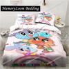 3D-gedrucktes Anime Amazing World Gumball Bettwäscheset Bettbezug Schlafzimmer Decke Einzel-Doppel-King-Size-Steppdecke Heimtextilien