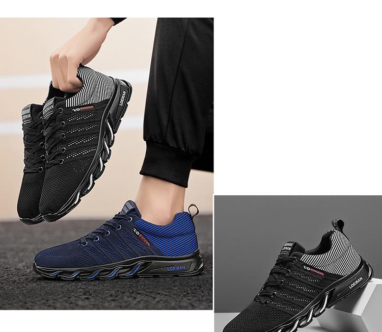 2025 Sommer Herren Trendige Leichte Laufschuhe - Größen 47-48, Atmungsaktives Mesh, Lässiges Sportdesign