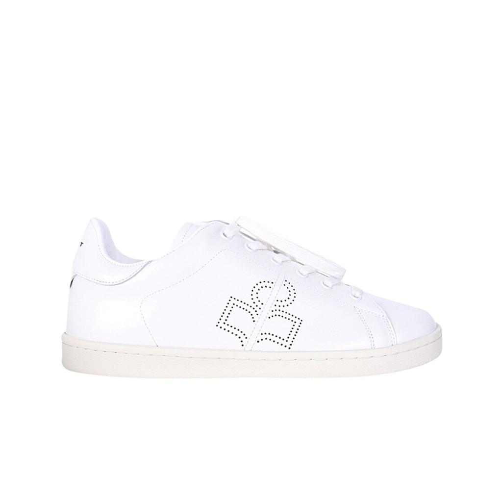 Isabel Marant Barth Monochrome Bart Leather Sneakers White - 23ss