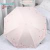 Paradise Umbrella Floral UV Protection Folding Parasol