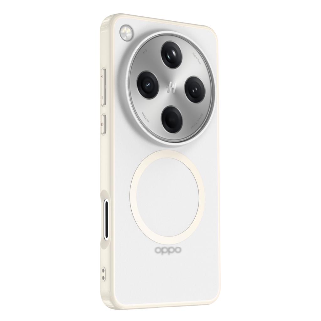 For Oppo Find X9 Ultra Case Magnetic Frosted Semi-transparent Baby Skin Raised Camera Lens Lips Hybrid Soft Cover
