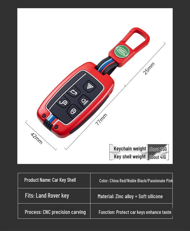 Sports Key Cover Guard for Land Rover Range Rover, Discovery, Velar, L Shell & 110 Models