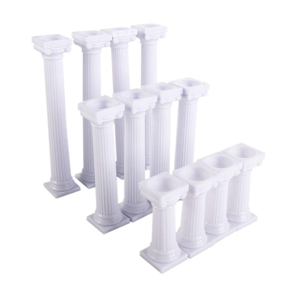Happy Birthday DIY Multilayer Support Rod Cake Decoration Tiered Stands Roman Column Cakes Separator