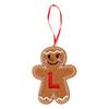 Christmas Gingerbreads Man Decorative Pendant Christmas Tree Pendant Christmas Letter Biscuits Man