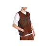 PUMA Color Block V-Neck Zipper Vest Men Tops Brown 630104-65