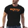 T-shirt Orange Amplification T-shirt in Morbido Cotone