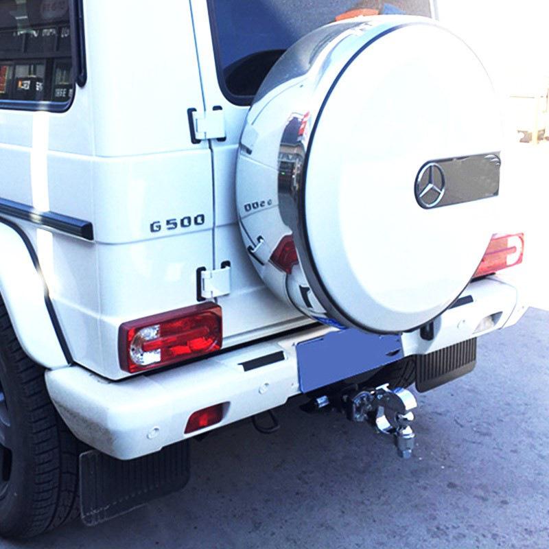 Compatible Tow Hook Support for 19 Mercedes-Benz G-Class Models, Including G500, G63, G350, W463 - Modified Trailer Hitch.