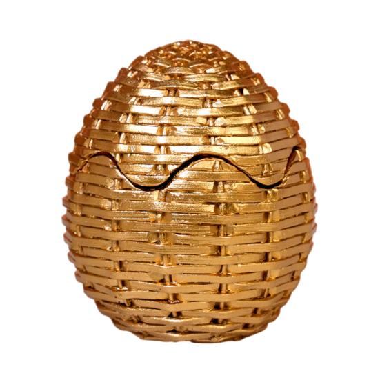 

Bunny Decoration Rattan Effect Resin Candle Holder Imitation Rattan Texture Easter Bunny Ornament Resin Figurine Home Table Decor E
