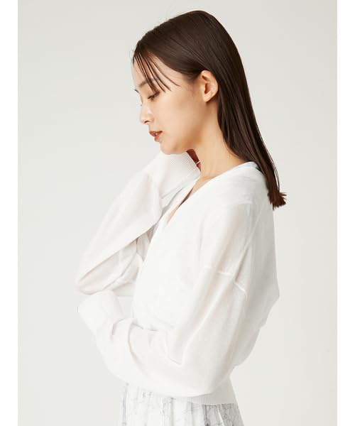 FRAY Galaxy Cardigan FWNT252049 WHT I.D. Women's