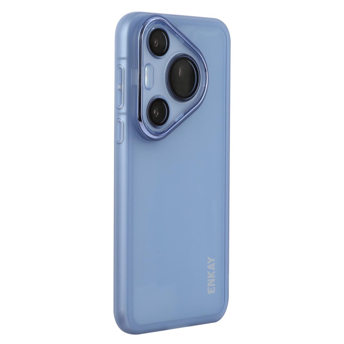 

ENKAY HAT PRINCE Чехол для Huawei Pura 70 Pro+/70 Pro Матовый ТПУ Чехол для телефона с пленкой для объектива A