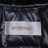 SPORTMAX [Domestic regular] 24660203 Real fur x quilting switching down coat 42 blackUsed