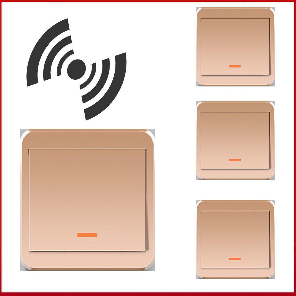 Wireless Smart Remote Master-Slave Light Switch 220V – Easy Installation