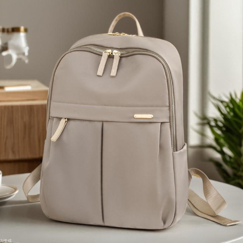Leisure Commuting Multi-functional Backpack Women's 14-inch Computer Backpack Spring Versatile Simple Large-capacity Travel Bag