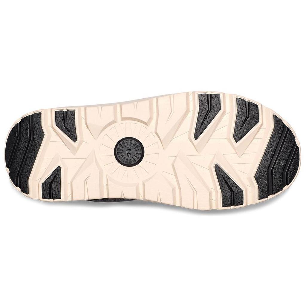 UGG Ploché sněhule s kulatou špičkou pro dojíždění, všestranné, pohodlné, krátké, pánské boty, černá bříza 1158208-BCKBR