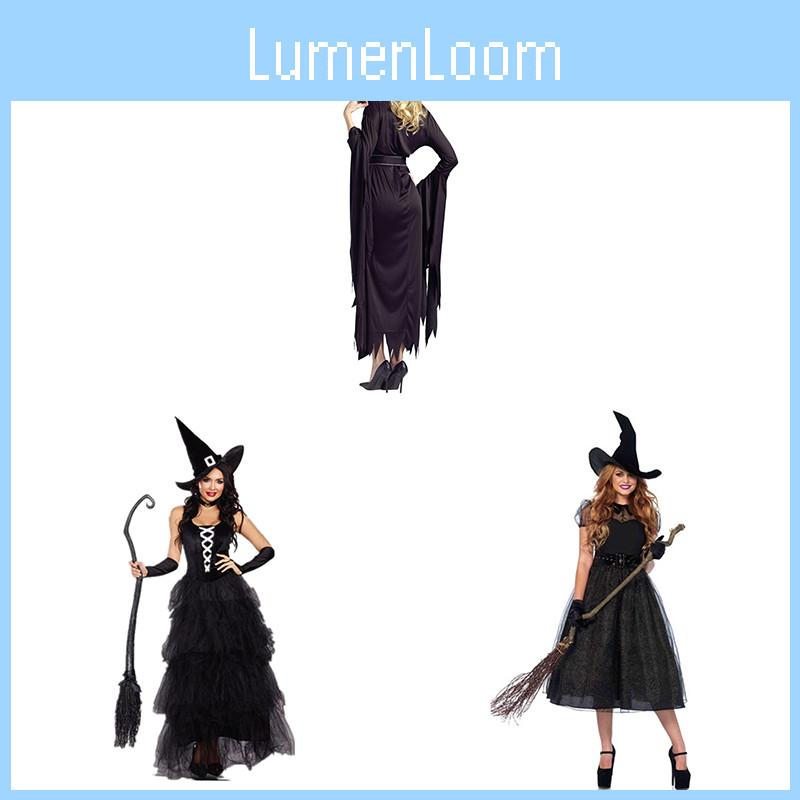 Spellbinding Sleeveless Witch Dress Featuring Elegant Accessories For Halloween Celebrations