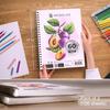ARTISTIC EYE 9x12 Premium Mixed Media Sketchbooks: Pack of 2 120 Sheets 160 GSM Spiral Bound Sketch Pads Suitable for a Variety