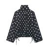 European and American Style, New Women's Clothing, Fashionable, Casual, Versatile, Polka Dot Jacket 4341730