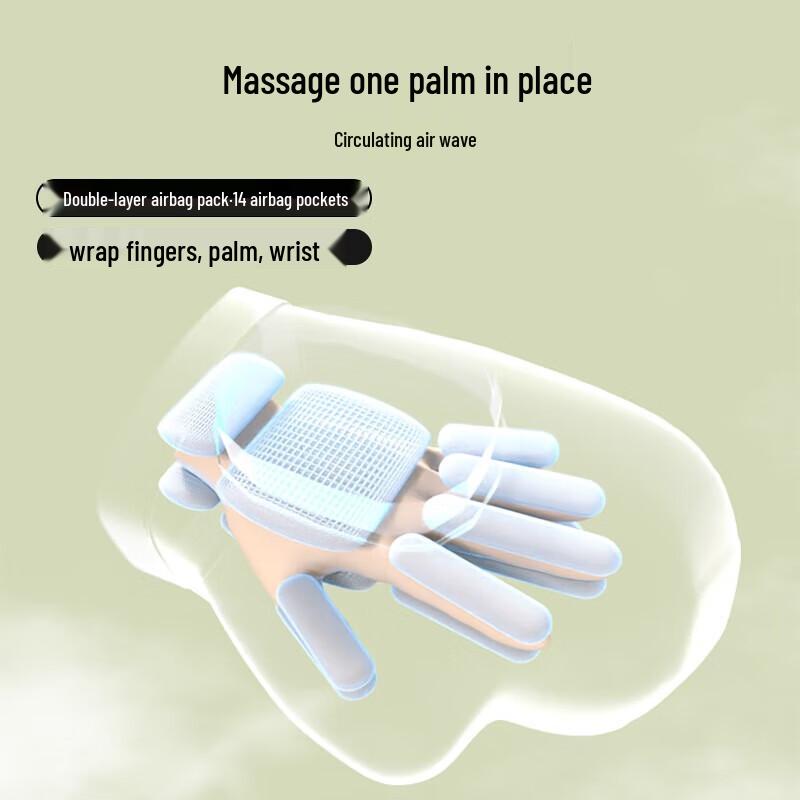 MINISO 5-Finger Hand Massager with Heat Therapy