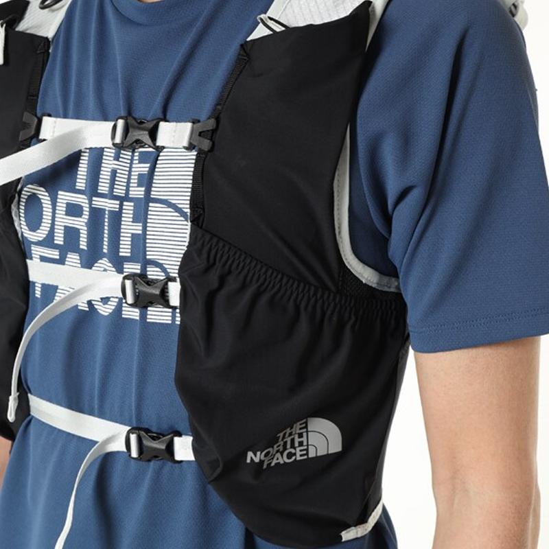 The North Face Tr 15L Brand Logo Print Nylon Backpack Unisex Backpack Black NM62392-TK
