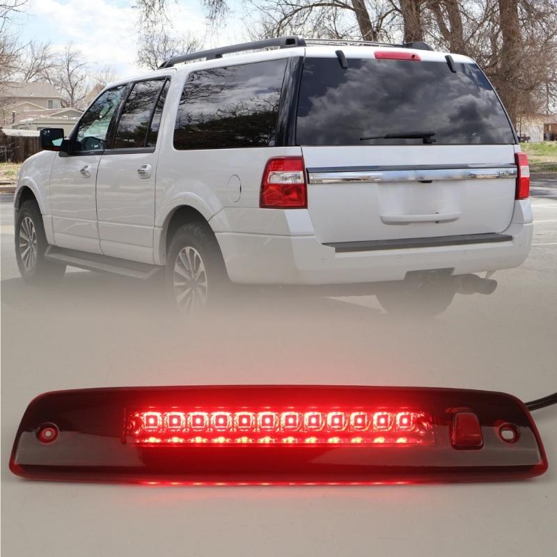 Rear Stop Lamp Housing for the 2003-2016 Listed Range 2L1Z13A613AB, 2L1Z13A613AA, High Mount Brake Light Assembly Replacement Service Part