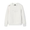 Fila White Simple Classic Casual Retro Sports Versatile Comfortable Crew Neck Pullover Sweatshirt Men Sweatshirt Steam-Grey F11M613201FGY