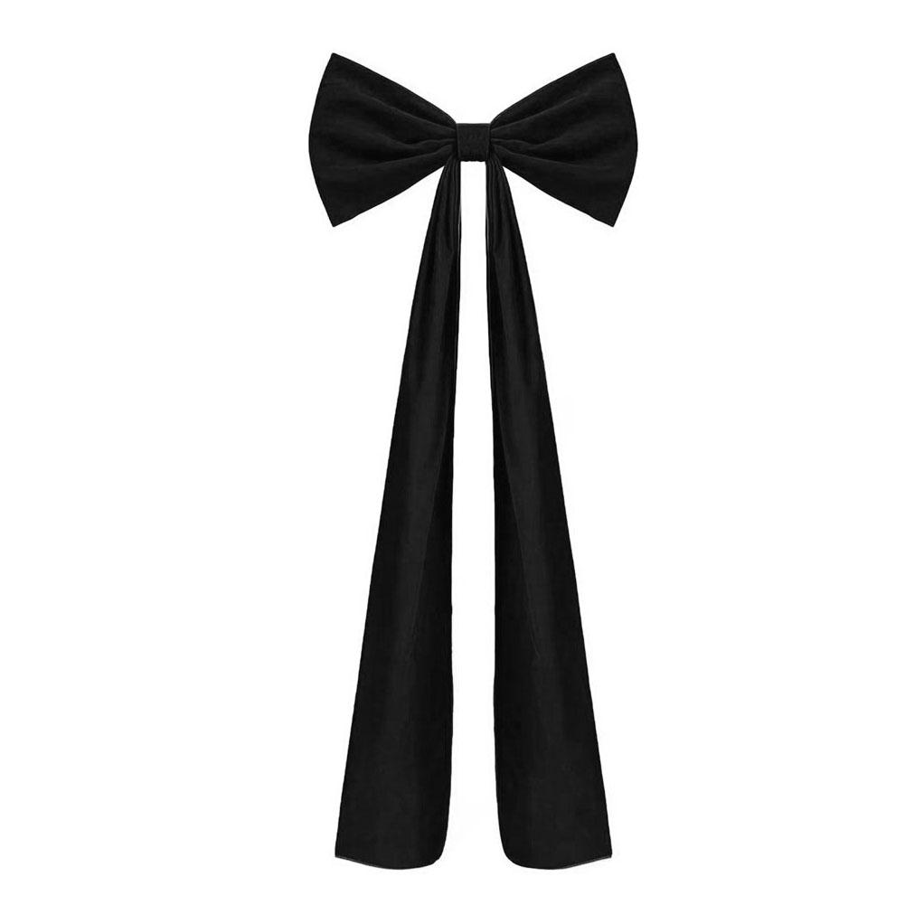 1.8M Large Christmas Bow Pendant Red Velvet Xmas Tree Bowknot Pendant Ornaments For Home Decor New Year Party Gifts Decoration