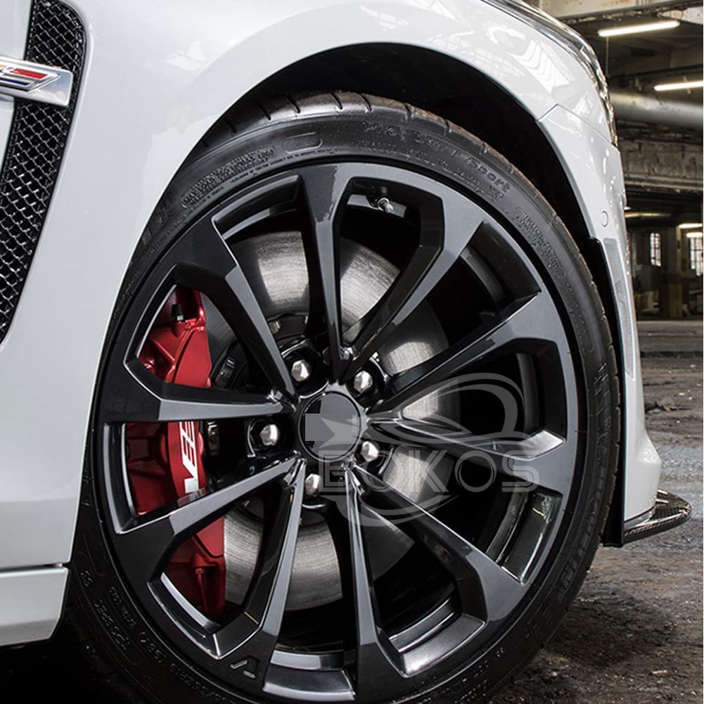 Bokos Bremsekaliper-klistremerke for bil, kompatibelt med Cadillac Bremsekaliper