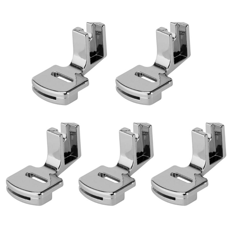 

5Pcs Sewing Machine Pleating Presser Foot Metal Presser Foot for Sewing Fabric Pleats Domestic Sewing Machine Accessory 1