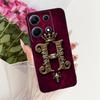 Per Custodia Infinix Note 30i X6716 Note 30 VIP Corona Fredda Lettere Cover Custodia Morbida in TPU Per Infinix Note 30 Pro Note30 4G Guscio
