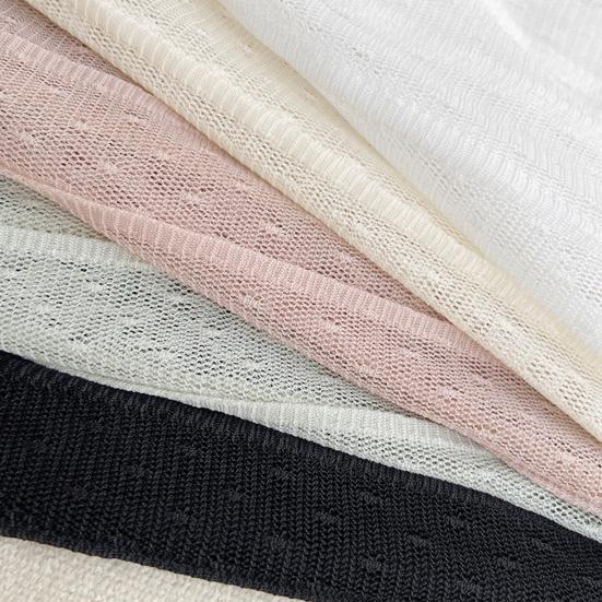 Women Sunscreen Tops Half High Collar Long Sleeve Perspective Mesh Tops Lace Lines Texture Blouse Daily Wear