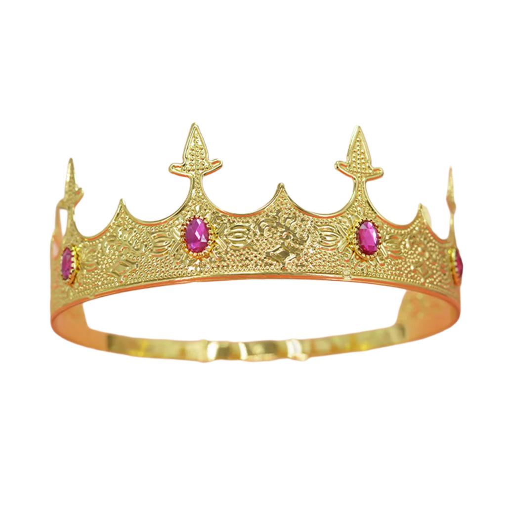 Elegantes Herren-Kopfschmuck-Diadem-Krone-Haarband für Cosplay und besondere Anlass-Themenveranstaltung-Verkleidung-Haarband