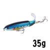 1Pc 14cm Wobbler Fishing Lure-topwater Fishing Lure with Propeller Tail-easy To Catch Catfish Pike Bass Soft Rotating Tail Bait
