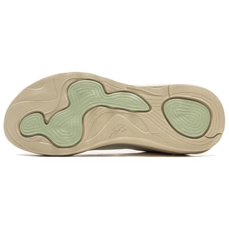 Li Ning Soft Go 2 V4 Minimalist Comfortable Shock Absorbing Breathable Rebound Low Top Casual Shoes Men Casual Shoes Gravel-Gray AGLV091-16