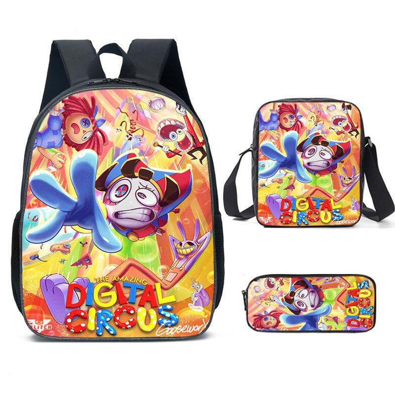 Magic Number Circus Theamazingdigitalcircus Schultasche Ranzen Federmäppchen