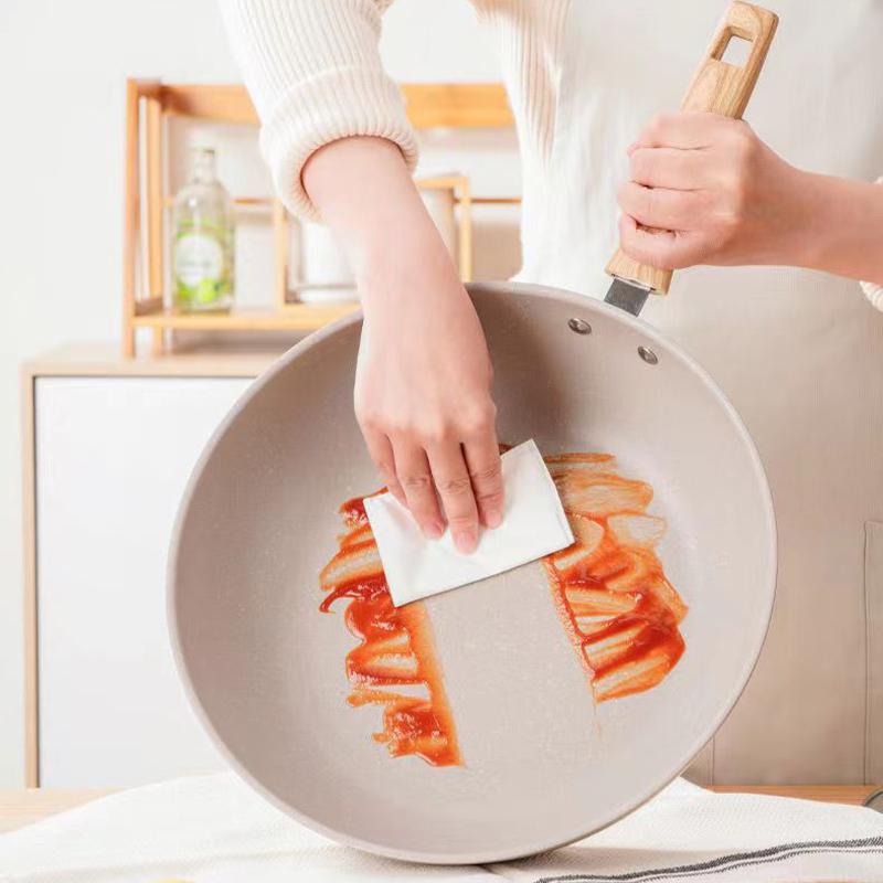 Non-stick Wok Frying Pan Ceramic Pot Home Steak Skillet Pancake Fried Induction Gas Stove Universal kitchen Cookware Saucepan