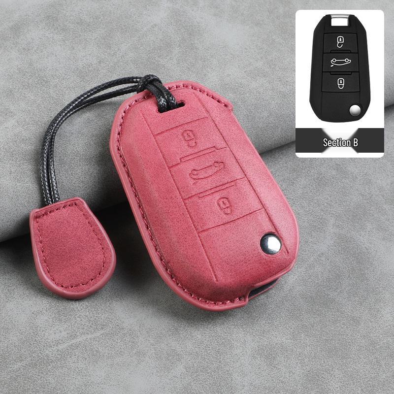 Key Cover for Dongfeng Peugeot Models: 308, New 207, 301, 408, 508, 3008, 2008
