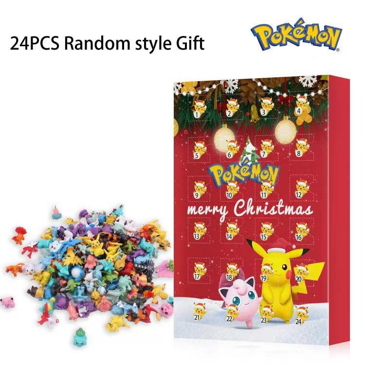 Pokémon 2025 Christmas Advent Calendar: 24-Piece Pocket Monsters Blind Box