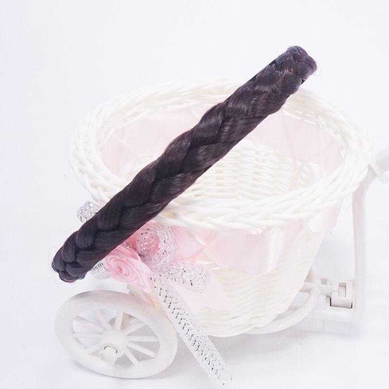 3 Pcs New Women Vintage Wig Headbands Braids Girls Style Hair Band Wig Head Band Wig Hair Accessories