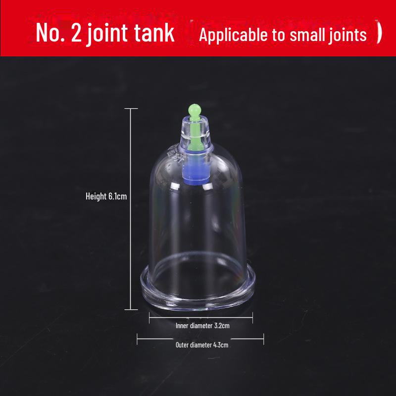 Home Vacuum Cupping Device - Large Single Tank Set for Medical Use