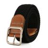 2025 New Woven Belt Men's Pants Belt Women's Jeans Belt Instagram Style Youth Canvas