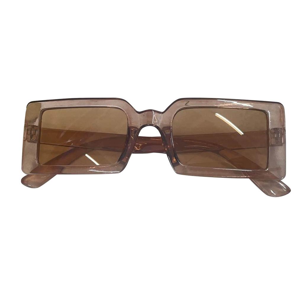 Letní Nové Čtvercové Sluneční Brýle Módní Plážové Želé Barvy Sluneční Brýle Pro Ženy