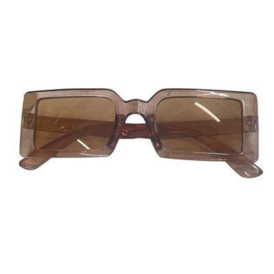 Summer New Square Frame Sunglasses Fashion Beach Jelly Color Sunglasses For Women