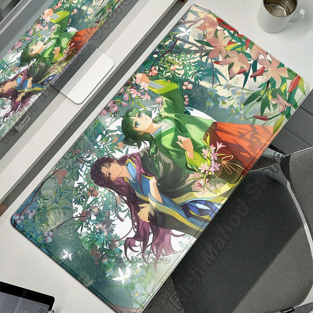 Apothecary Diaries Anime Gamer Computer HD Mousepad XXL Mouse Mat Natural Rubber Non-Slip Carpet XXL Tablemat Desk Accessories
